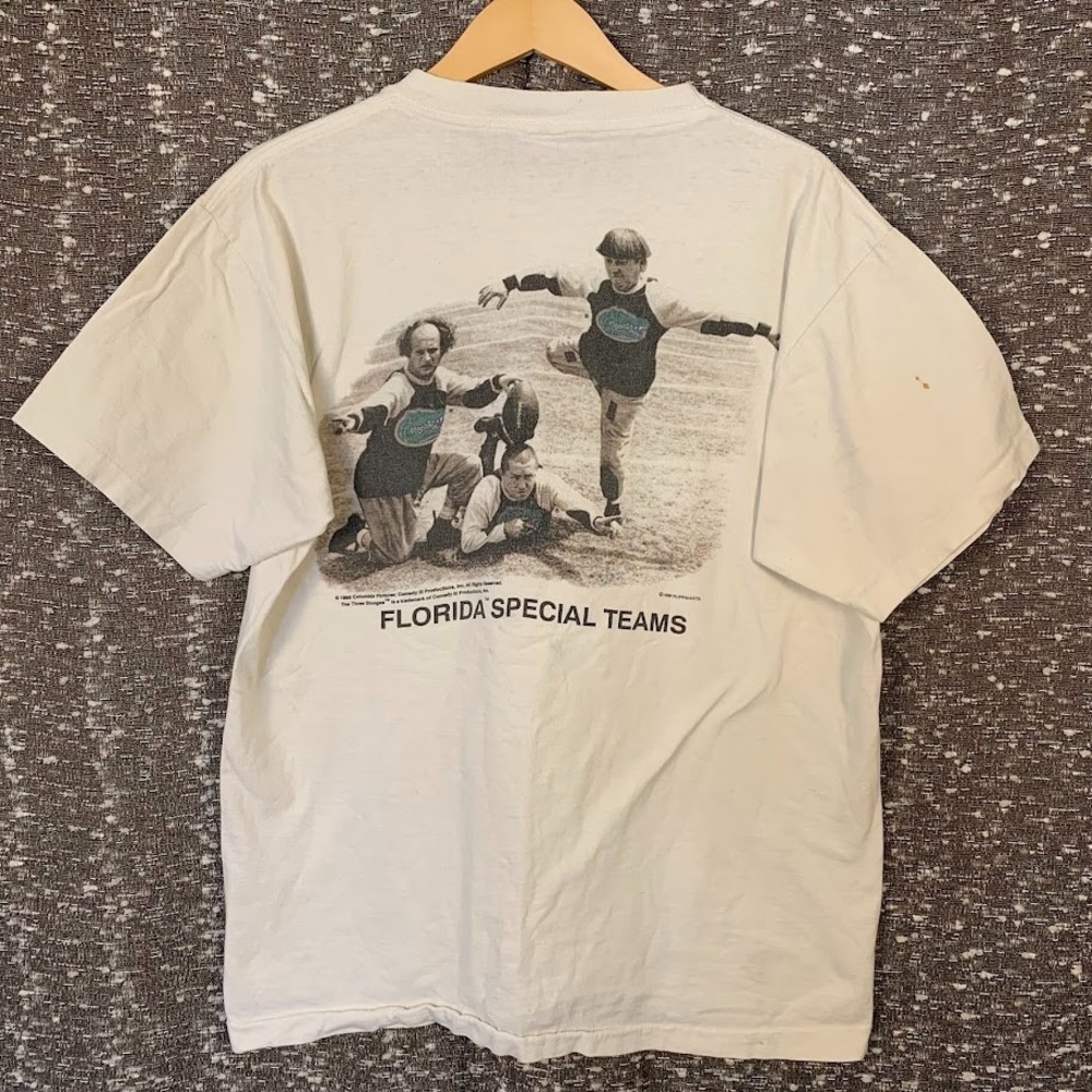 Vintage 1996 Florida Gators University Three Stooges Shirt Ruppshirts Parody L